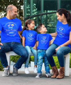 Alternative view of Personalised Family Matching Group Vacation T-Shirts