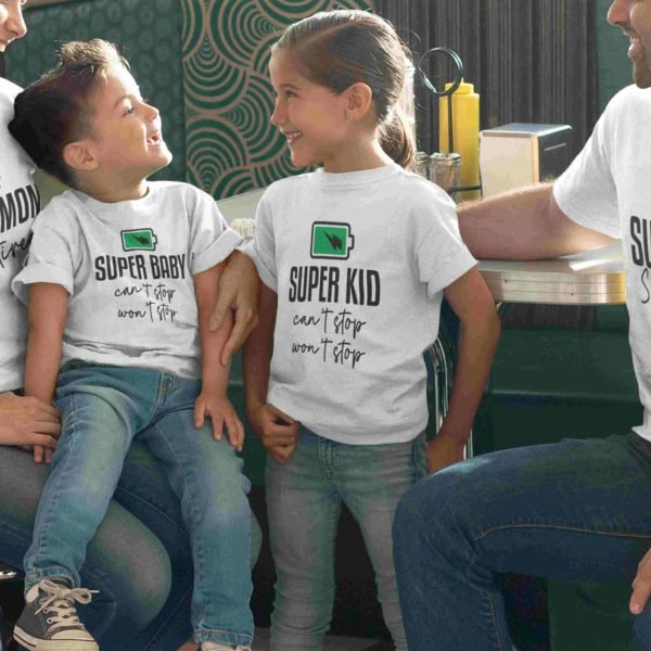 Personalised Family Group T-Shirts - Family Matching T-Shirts