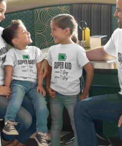 Personalised Family Group T-Shirts - Family Matching T-Shirts