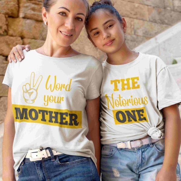 Alternative view of Personalised Family Group T-Shirts - Family Matching T-Shirts