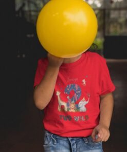 Kids Custom Birthday T-Shirts -Jungle Theme T-Shirts