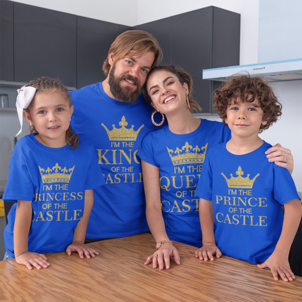Alternative view of Personalised Family Group T-Shirts - Family Matching T-Shirts