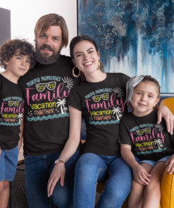 Alternative view of Personalised Family Matching Group Vacation T-Shirts