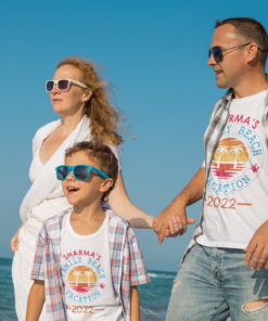 Personalised Family Matching Group Vacation T-Shirts