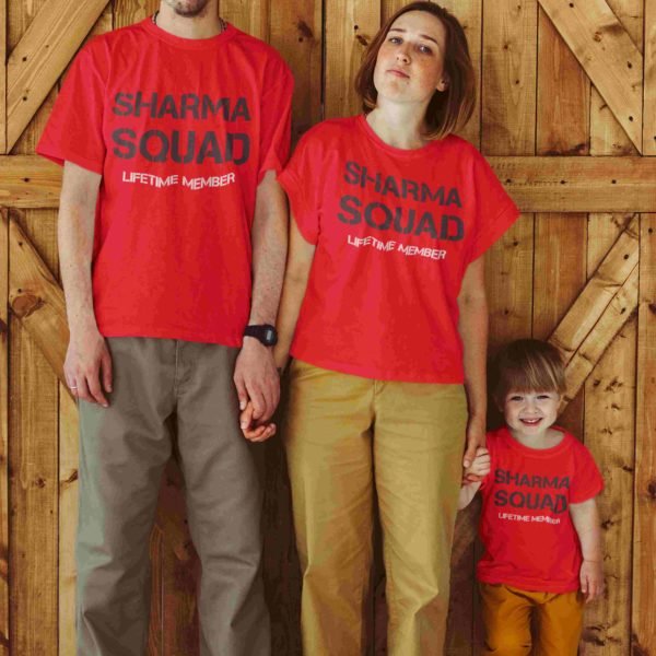 Alternative view of Personalised Family Group T-Shirts - Family Matching T-Shirts