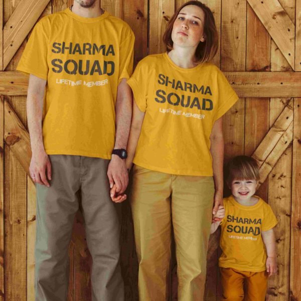 Personalised Family Group T-Shirts - Family Matching T-Shirts
