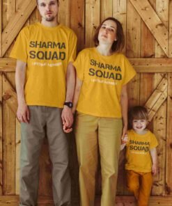 Personalised Family Group T-Shirts - Family Matching T-Shirts