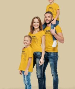 Alternative view of Personalised Family Group T-Shirts - Family Matching T-Shirts