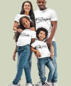 Alternative view of Personalised Family Group T-Shirts - Family Matching T-Shirts