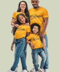 Personalised Family Group T-Shirts - Family Matching T-Shirts