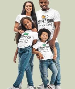 Alternative view of Personalised Family Group T-Shirts - Family Matching T-Shirts