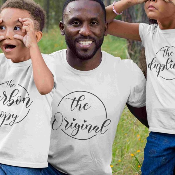 Alternative view of Personalised Family Group T-Shirts - Family Matching T-Shirts