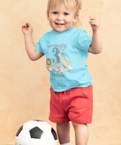 Kids Custom Birthday T-Shirts -Jungle Theme T-Shirts