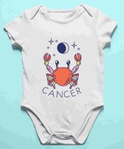 Alternative view of Personalised Baby Zodiac Sign Romper/T-Shirts