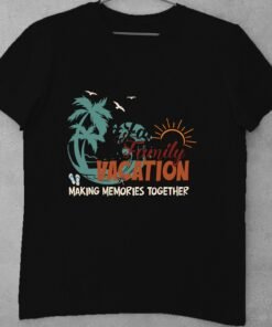 Alternative view of Personalised Family Matching Group Vacation T-Shirts