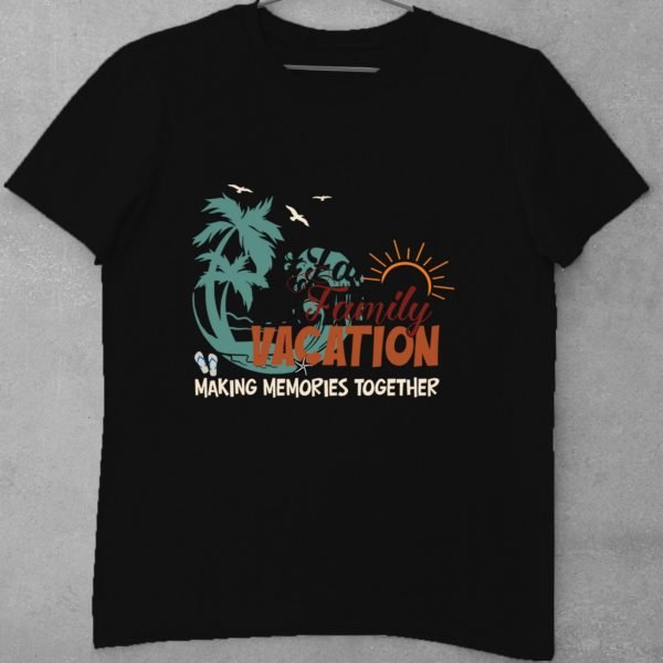 Alternative view of Personalised Family Matching Group Vacation T-Shirts