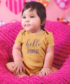 Personalized New Born Baby Rompers/T-Shirts