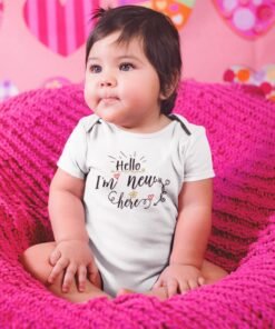 Personalized New Born Baby Rompers/T-Shirts