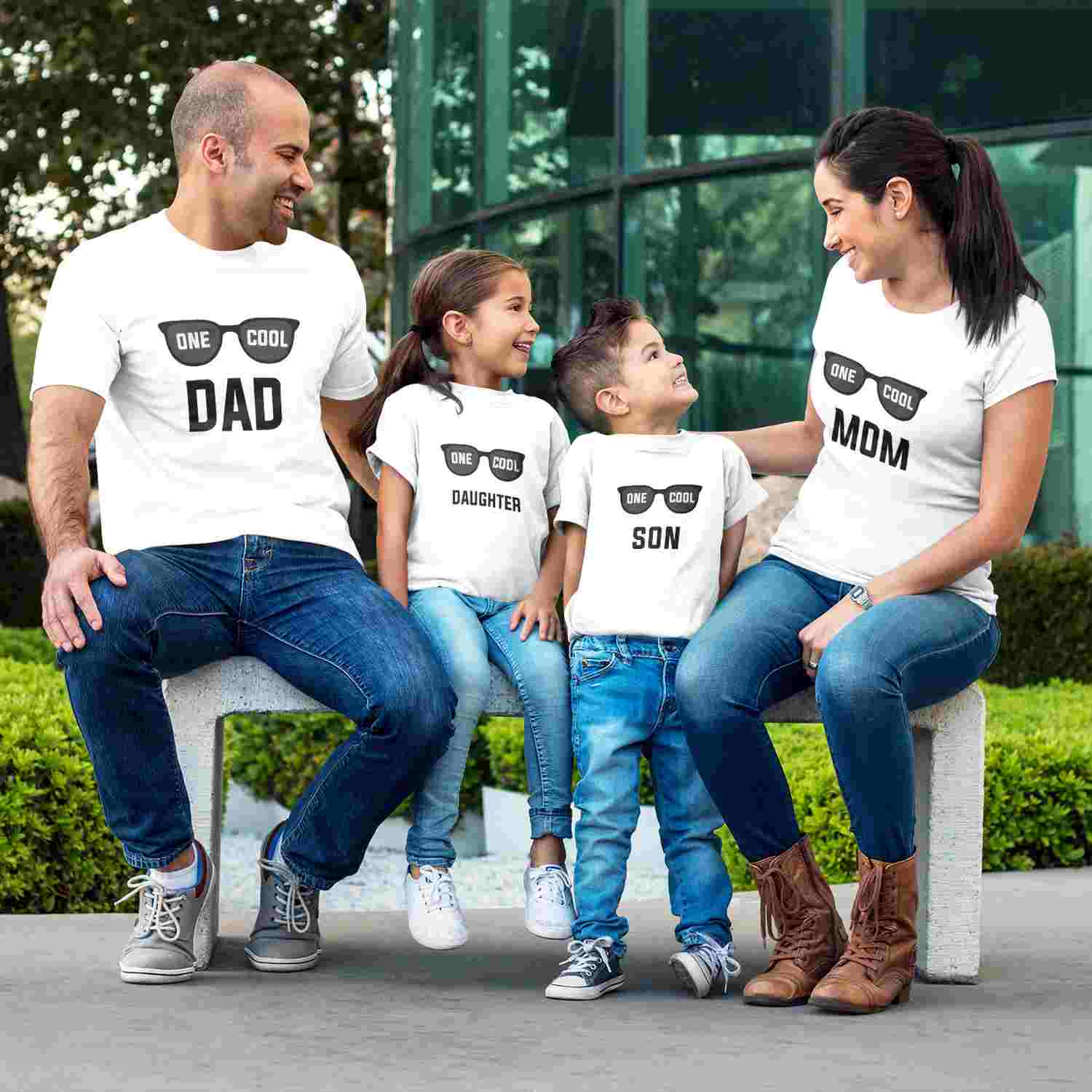 Personalised Family Group T-Shirts - Family Matching T-Shirts - Divine Bonds