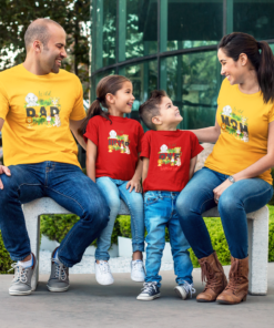 Kids Birthday Family T-Shirts - Wild One Theme