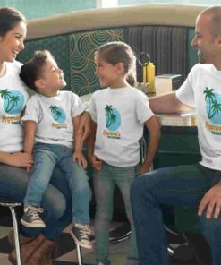 Personalised Family Matching Group Vacation T-Shirts