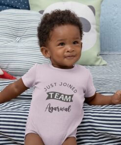 Personalized New Born Baby Rompers/T-Shirts