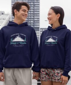 Alternative view of Personalised Couple Hoodies for Pre-Wedding Photoshoots & Anniversary