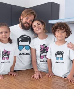 Personalised Family Group T-Shirts - Family Matching T-Shirts
