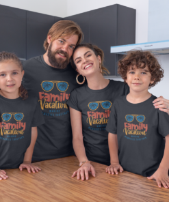 Personalised Family Matching Group Vacation T-Shirts