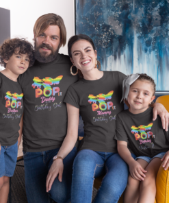 Kids Birthday Family T-Shirts - Pop It Theme