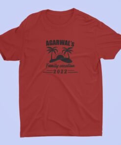Alternative view of Personalised Family Matching Group Vacation T-Shirts