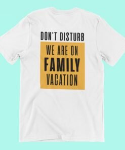Alternative view of Personalised Family Matching Group Vacation T-Shirts