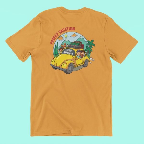 Alternative view of Personalised Family Matching Group Vacation T-Shirts