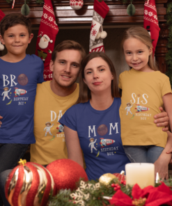 Kids Birthday Family T-Shirts - Space Theme