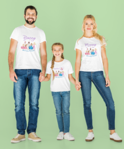 Kids Birthday Family T-Shirts - Princess Theme