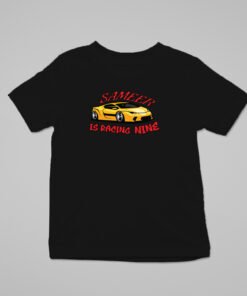Alternative view of Kids Custom Birthday T-Shirts -Car Theme T-Shirts