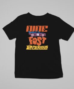 Alternative view of Kids Custom Birthday T-Shirts -Car Theme T-Shirts