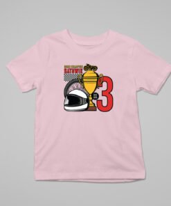 Alternative view of Kids Custom Birthday T-Shirts -Car Theme T-Shirts