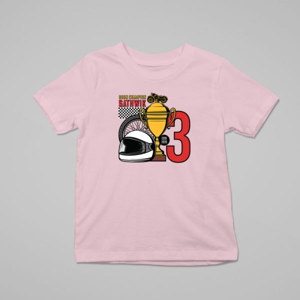 Alternative view of Kids Custom Birthday T-Shirts -Car Theme T-Shirts