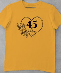Alternative view of Personalised Adult Birthday T-Shirts