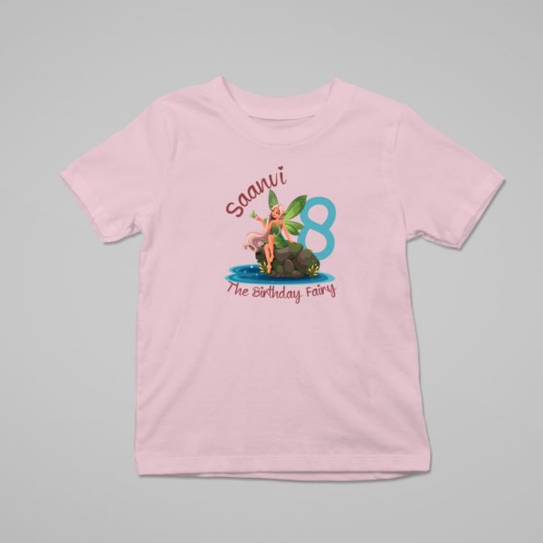 Alternative view of Kids Custom Birthday T-Shirts -Princess Theme T-Shirts