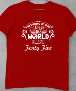 Alternative view of Personalised Adult Birthday T-Shirts