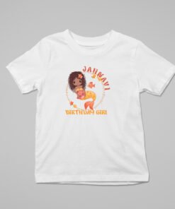 Alternative view of Kids Custom Birthday T-Shirts -Mermaid Theme T-Shirts