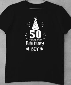 Alternative view of Personalised Adult Birthday T-Shirts