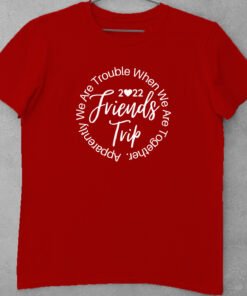 Alternative view of Personalized Friends Group T-Shirts for Vacations