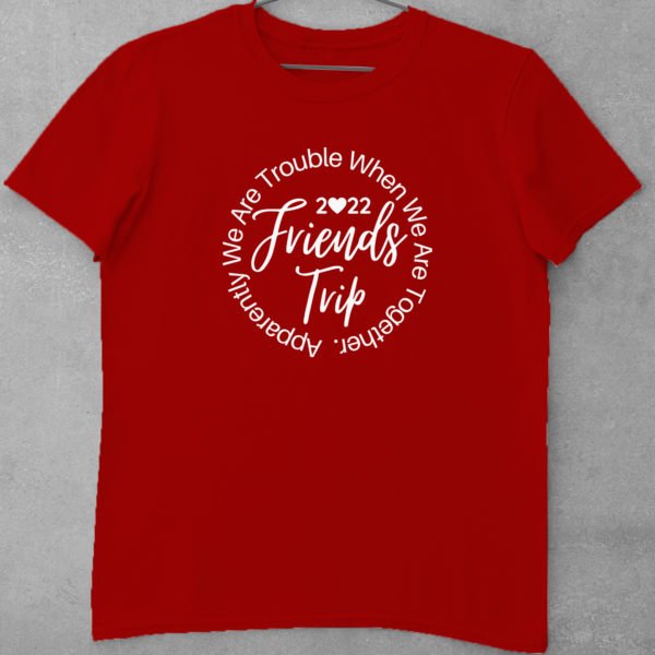 Alternative view of Friends Group Vacation T-Shirts - Group T-Shirts for Friends