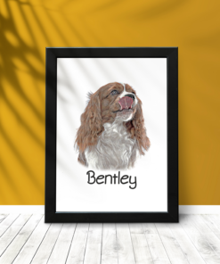 Personalised Pet Portrait Wall Frames - Gifts for Pet Lovers