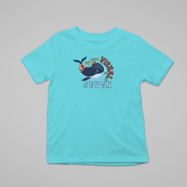 Alternative view of Kids Custom Birthday T-Shirts -Pirate Theme T-Shirts