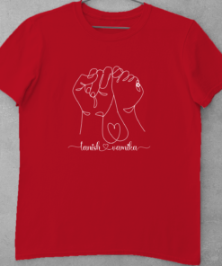 Alternative view of Personalised Couple T Shirts for Pre-Wedding Photoshoots & Anniversary