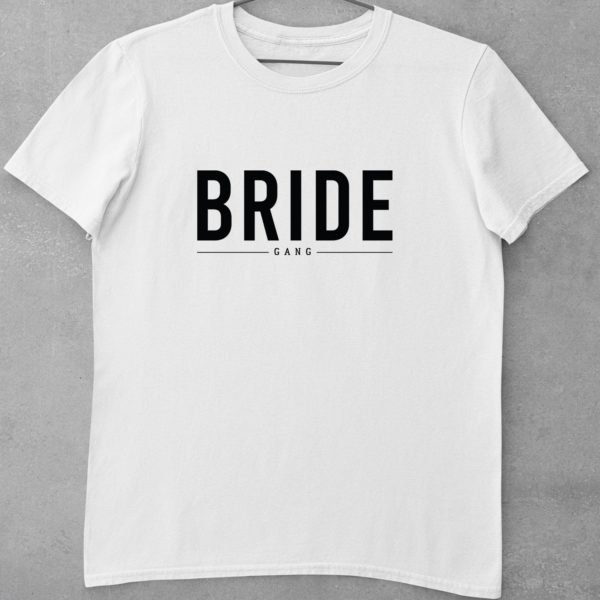 Alternative view of Personalised Bride T-Shirts - Bachelor Party Matching T-Shirts